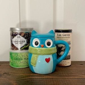 Owl Mug with Lid | St. Nicholas Square